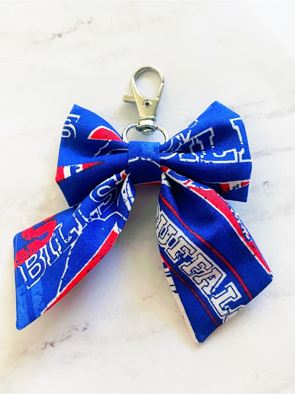 Buffalo Bills Mini Bow Bag Charm